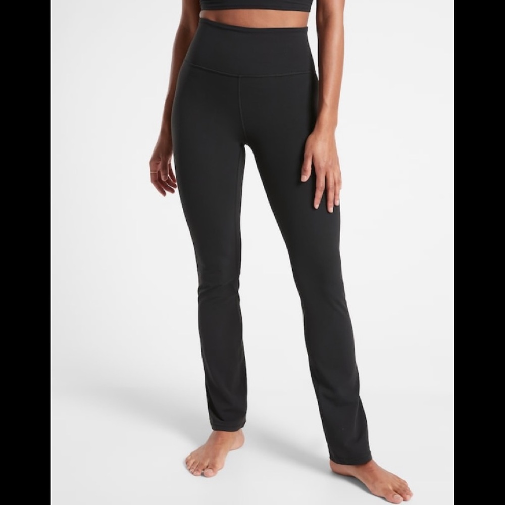 NWT-Athleta Black Elation Straight Leg 2.0 Pant,  Small